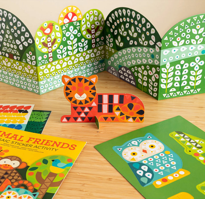 Animal Friends Mosaic Sticker Activity