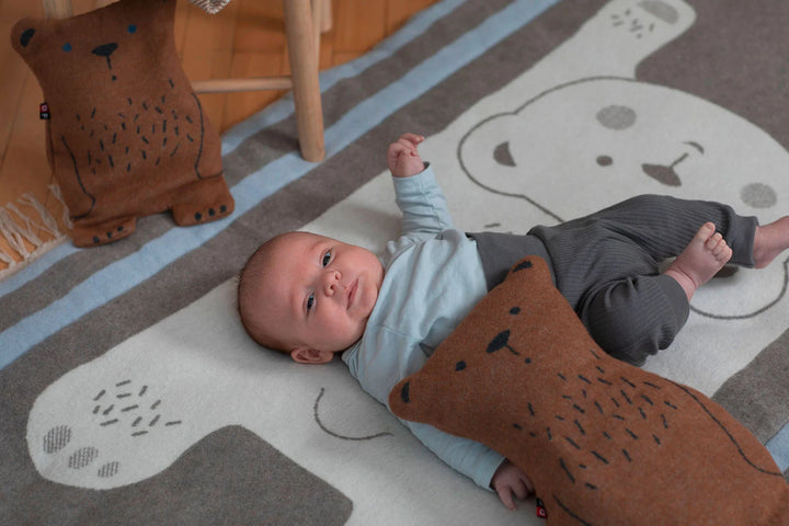 Fussenegger Juwel Play Mat Bear Smoke