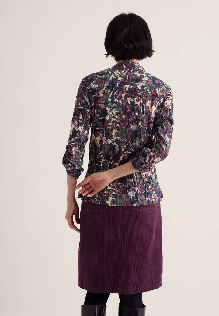 Seasalt Larissa Shirt  38768  Inky Seedheads Aran