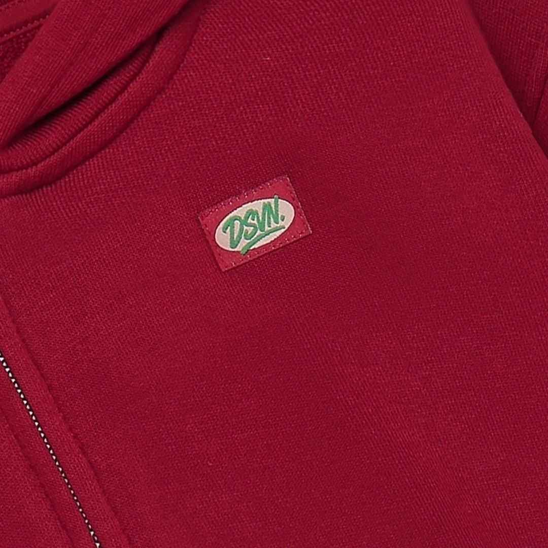 Daily Seven Boys Basic Hoodie With Zipper Closure   920401-4653
