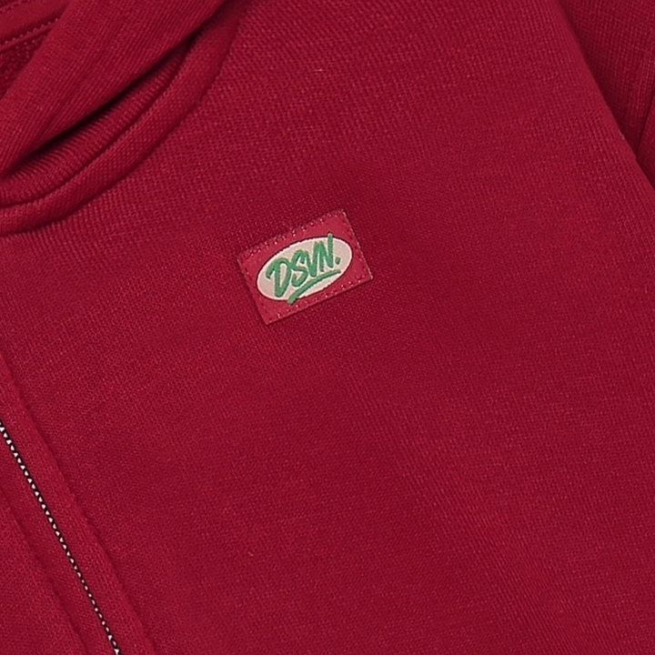 Daily Seven Boys Basic Hoodie With Zipper Closure   920401-4653