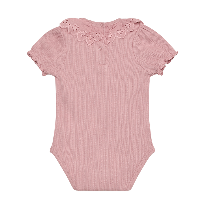 Enfant Baby Girl Pointelle Bodysuit   210391-5906