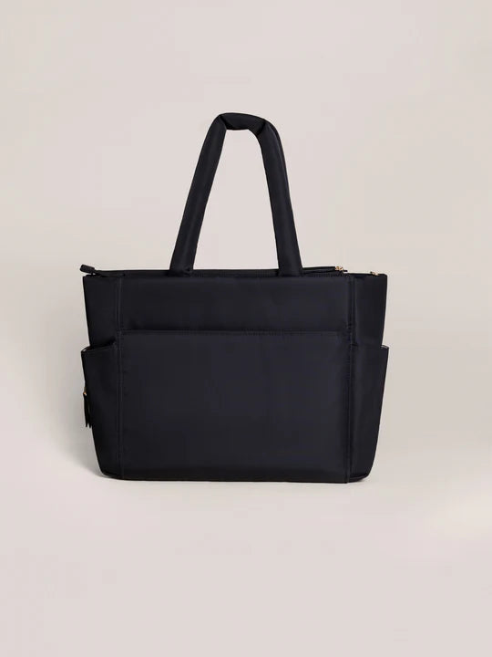 JuJuBe Utility-Strap Tote Diaper Bag  -  Black