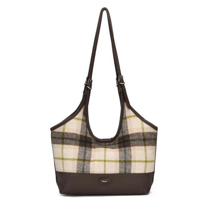 Colab Maggie Shoulder Bag  7584W  Tartan
