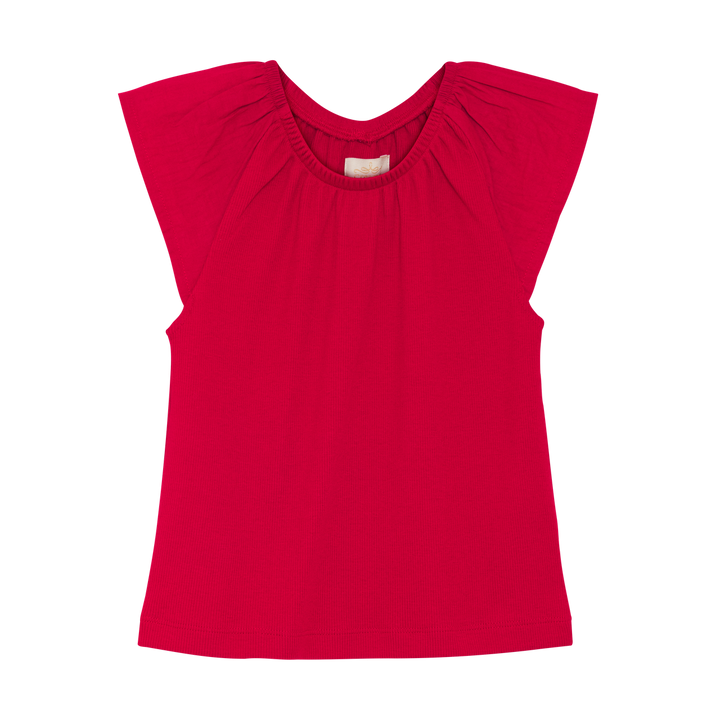 Creamie Girls Cotton Rib Tee   823195-4310