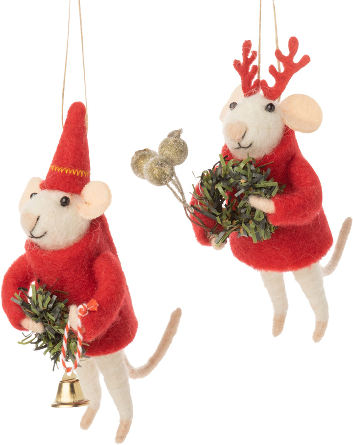 Silver Tree Red Mouse A12570