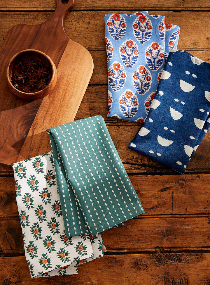 Danica Block Print Napkin Set/4 Vista 1045502*