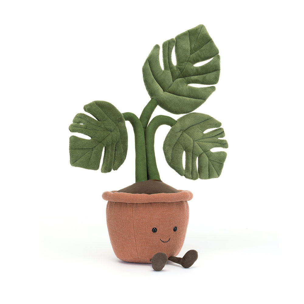 Jellycat Monstera Plant  A2RUB