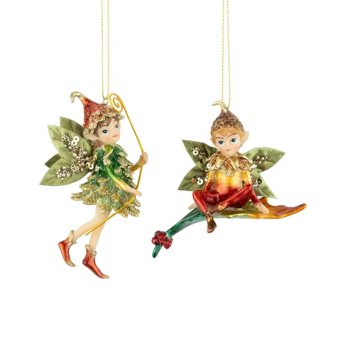 Silver Tree Fairy Ornaments A45452