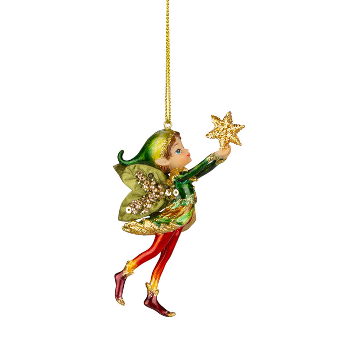 Silver Tree Elf Ornament A45550