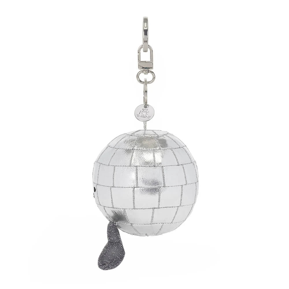 Jellycat Amuseables Disco Ball Bag Charm / Key Chain  A4DBBC