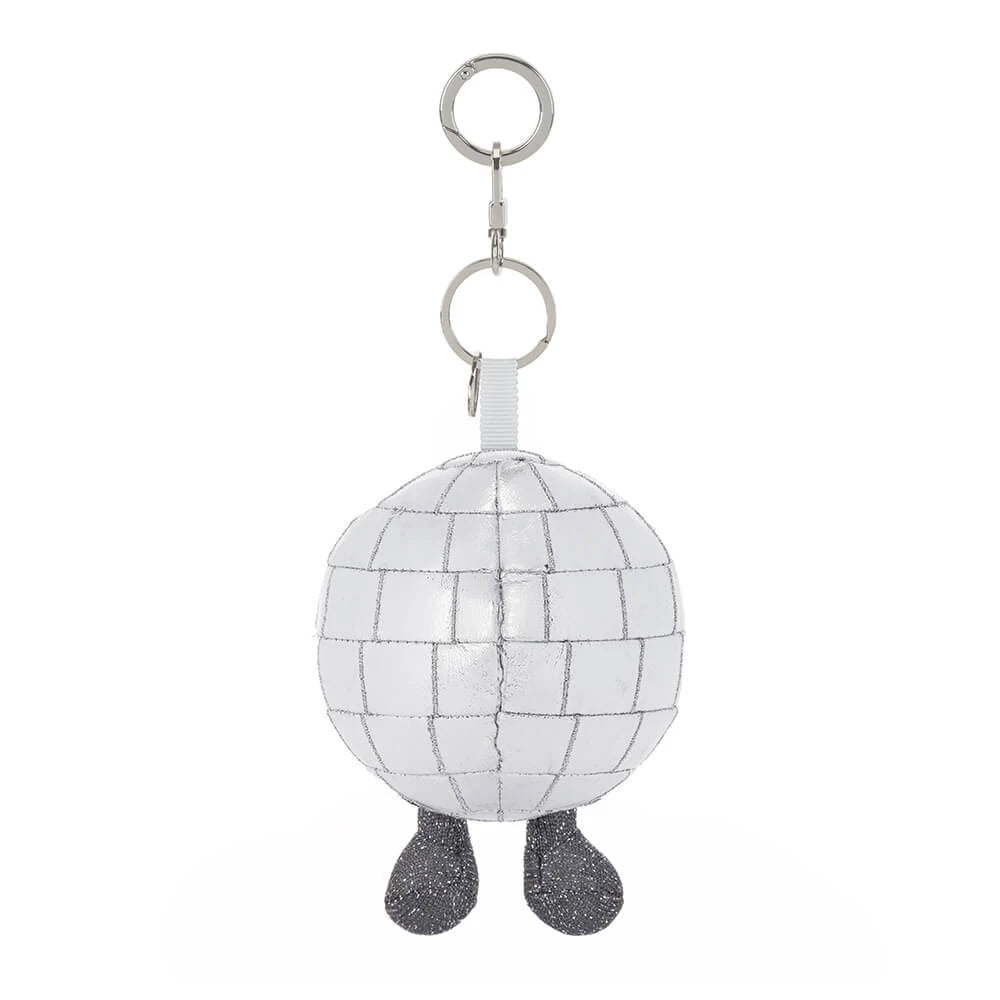 Jellycat Amuseables Disco Ball Bag Charm / Key Chain  A4DBBC
