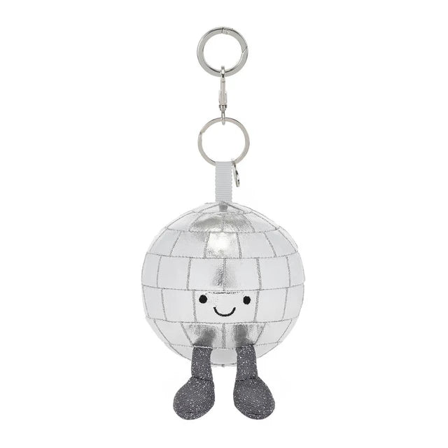 Jellycat Amuseables Disco Ball Bag Charm / Key Chain  A4DBBC