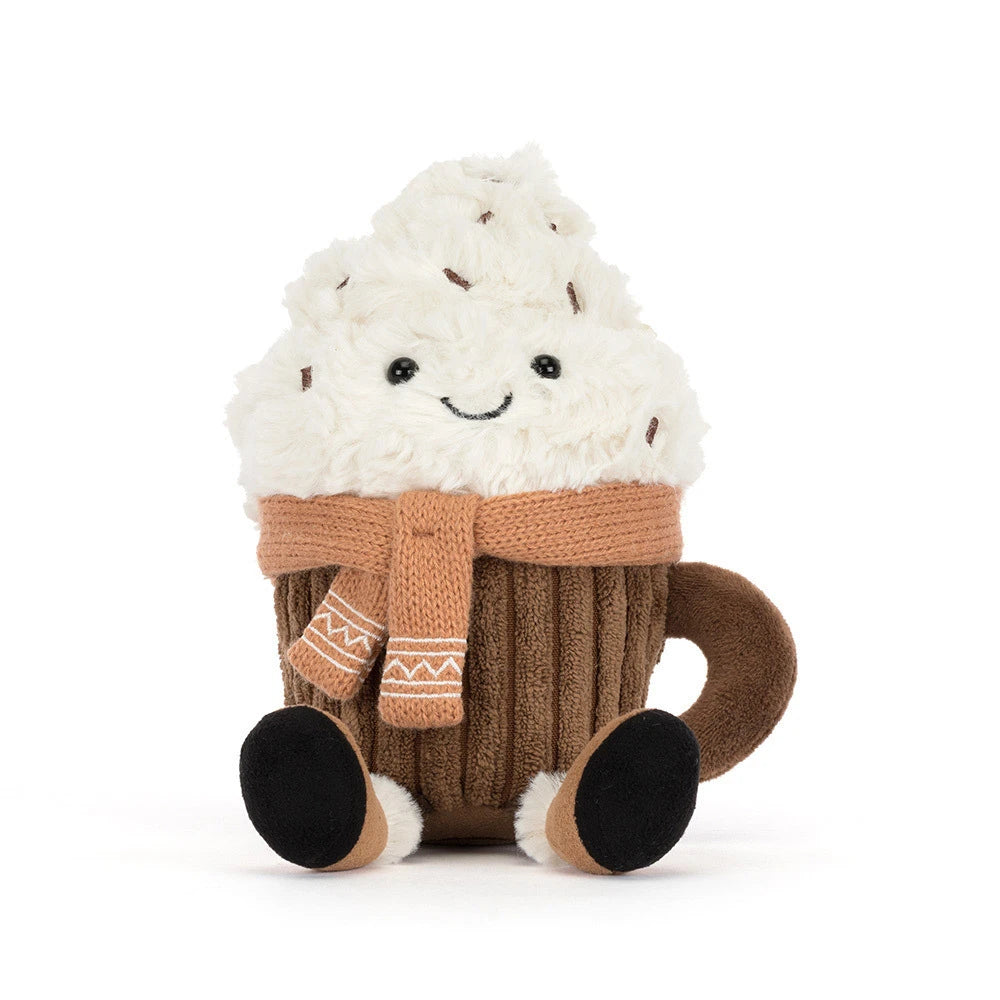 Jellycat Amuseables Scarflles Hot Chocolate  A4HOTCH