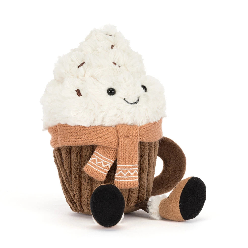 Jellycat Amuseables Scarflles Hot Chocolate  A4HOTCH