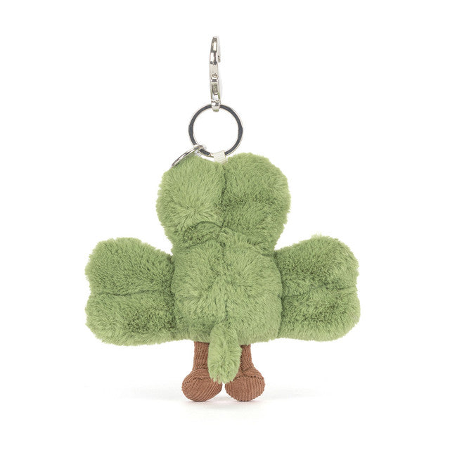 Jellycat Amuseables Siofra Shamrock  Bag Charm  A4SHMBC