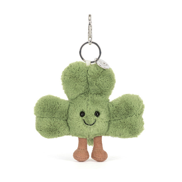 Jellycat Amuseables Siofra Shamrock  Bag Charm  A4SHMBC