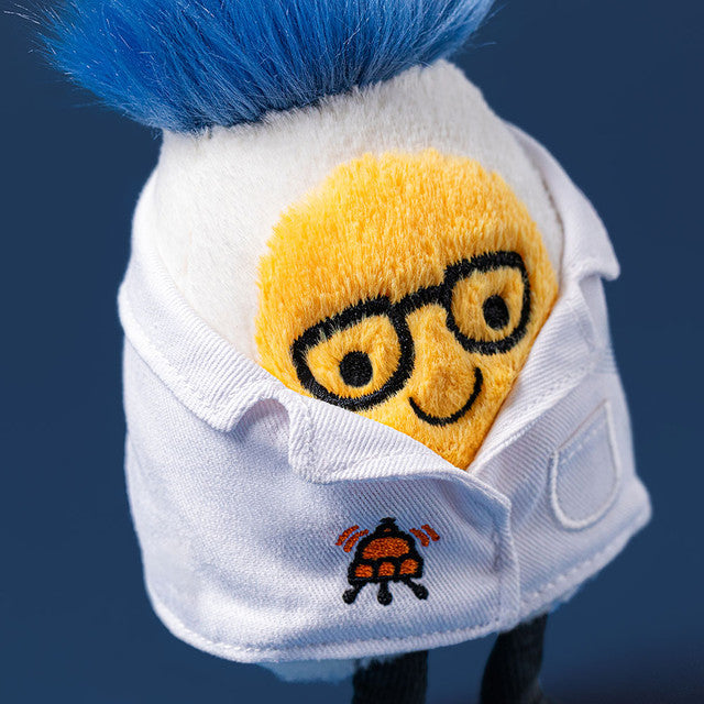 Jellycat Amuseables Boiled Egg in Scientist Outfit  A6BERS