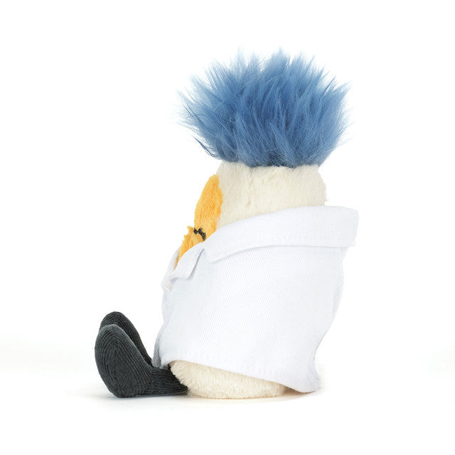 Jellycat Amuseables Boiled Egg in Scientist Outfit  A6BERS