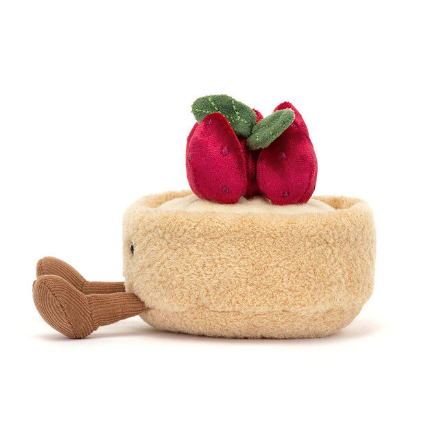 Jellycat Amuseables Fleurette Tarte Aux Fraises  A6TAF