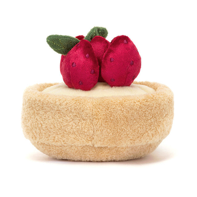 Jellycat Amuseables Fleurette Tarte Aux Fraises  A6TAF