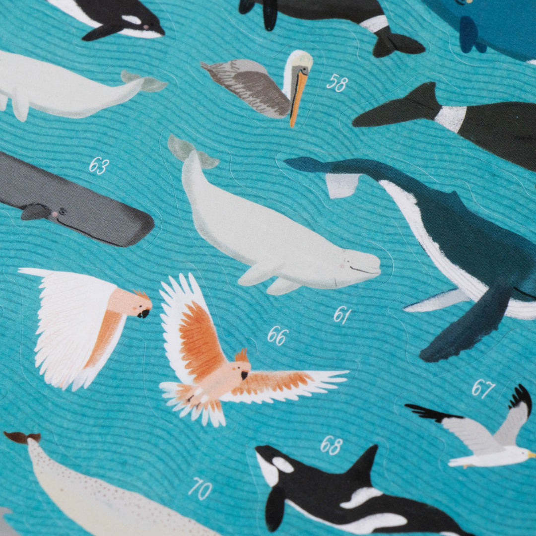 Londji  Animal World Poster& Stickers   AC018U