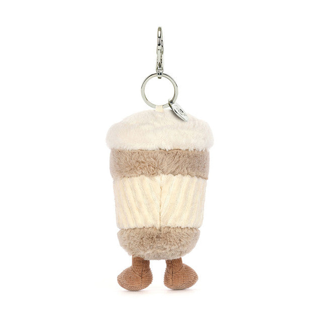 Jellycat Amuseables Perkle Coffee-To-Go Bag Charm  ACOF4BC