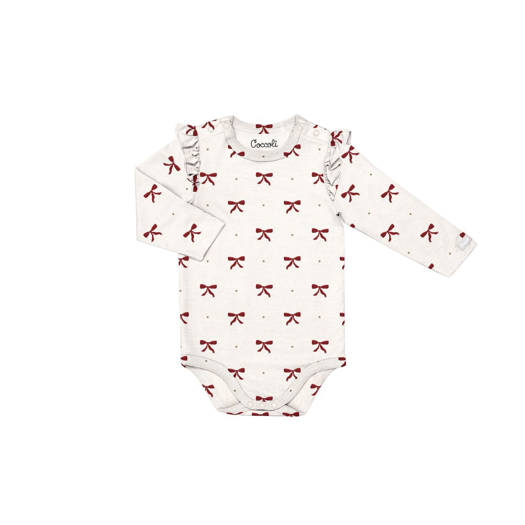 Coccoli Baby Girl Long Sleeve Onesie   CM6125-235