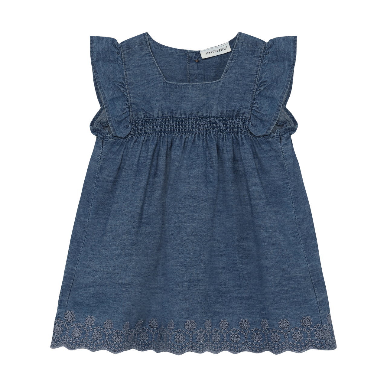 Minymo Baby Girl Chambray Dress   114357-7023