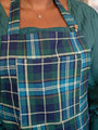 April Cornell Market Plaid Chef's Apron