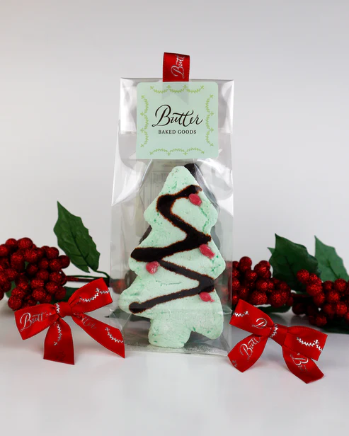 Butter Confections Xmas Tree Dipped Marshmallow