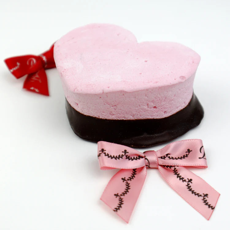 Butter Confections Strawberry Heart Dipped Marshmallow