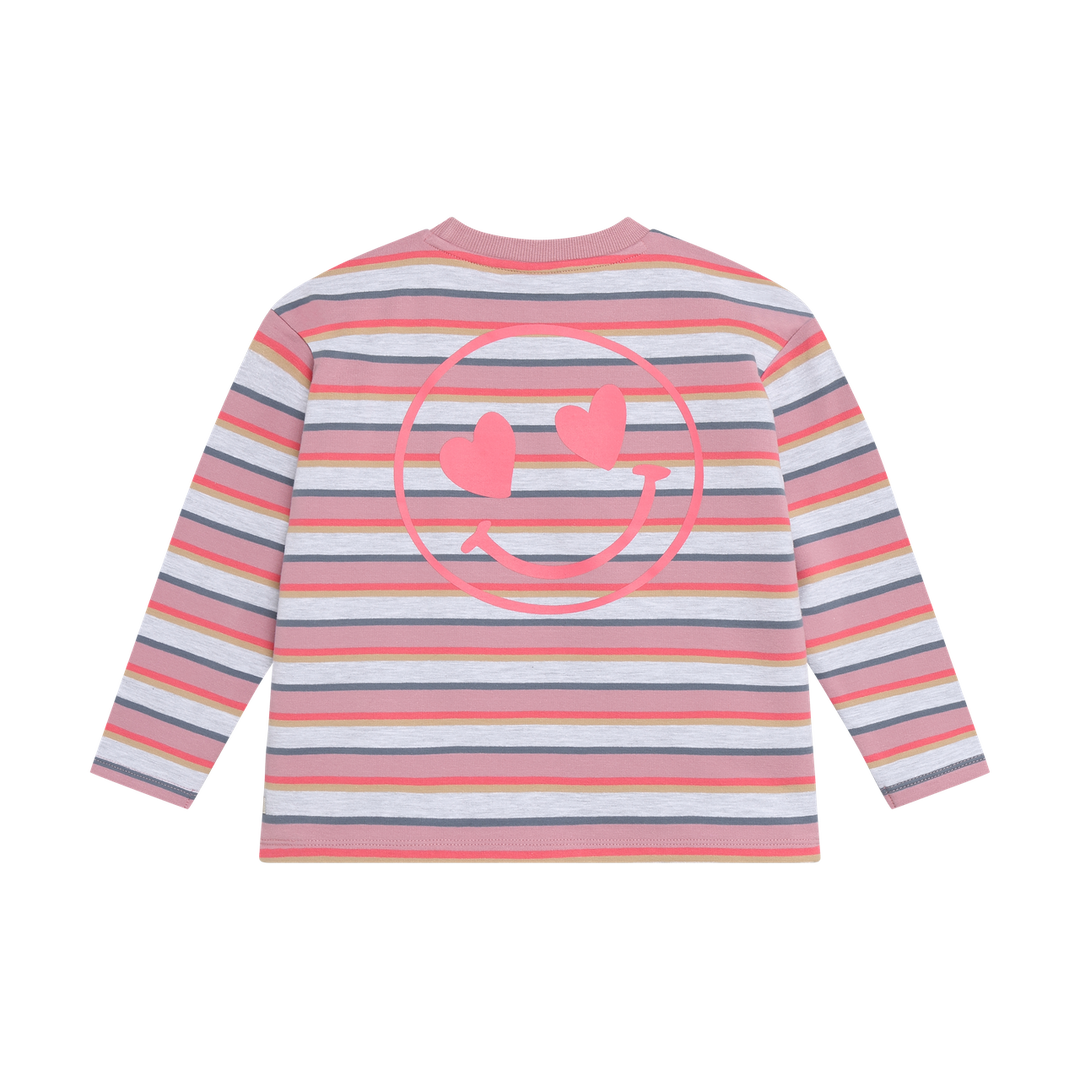 Daily Seven Girls Striped Long Sleeve Tee   930474-6008