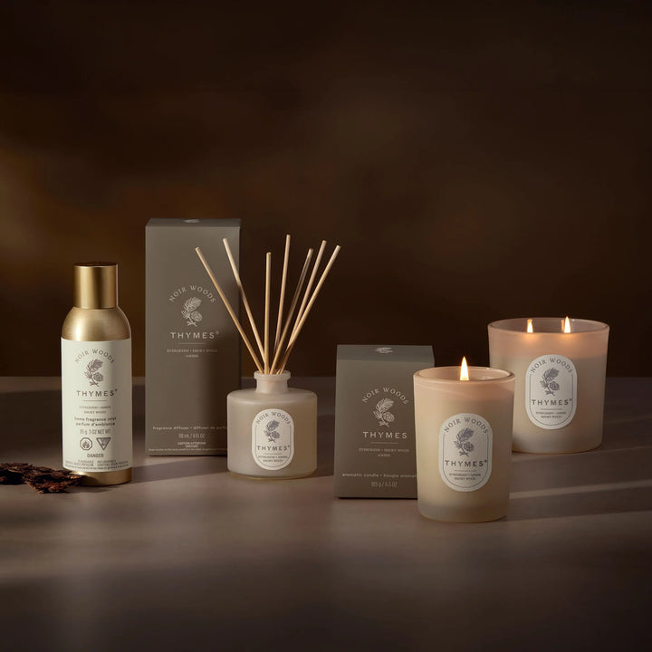 Thymes The Hours Edit Home Fragrance Mist  -  Noir Wood