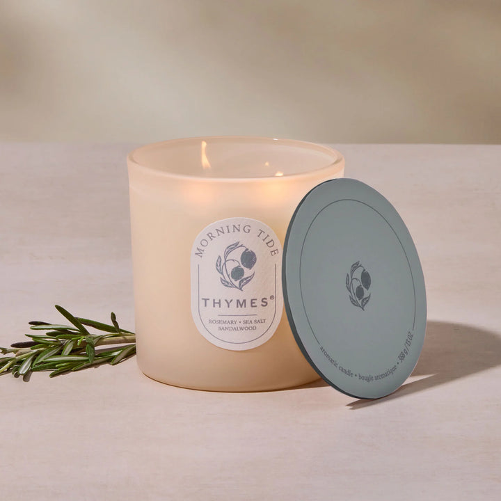 Thymes The Hours Edit 2 Wick Candle  -  Morning Tide