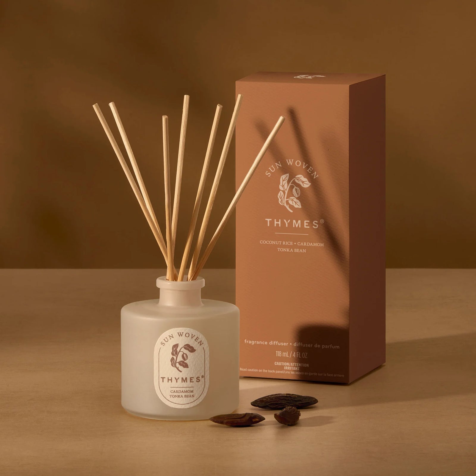 Thymes The Hours Edit Petite Reed Fragrance Diffuser  -  Sun Woven
