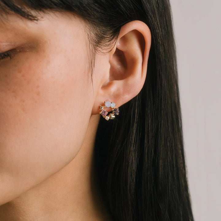 Lover's Tempo Amorette Stud Earrings Pink