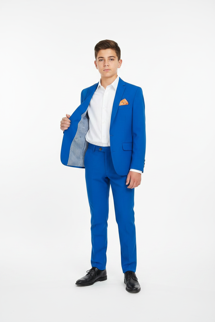 Appaman Boys Mod Suit Palace Blue   X8SU3