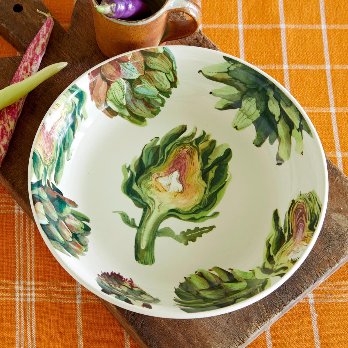 Emma Bridgewater Medium Pasta Bowl - Artichoke – Crocus & Ivy