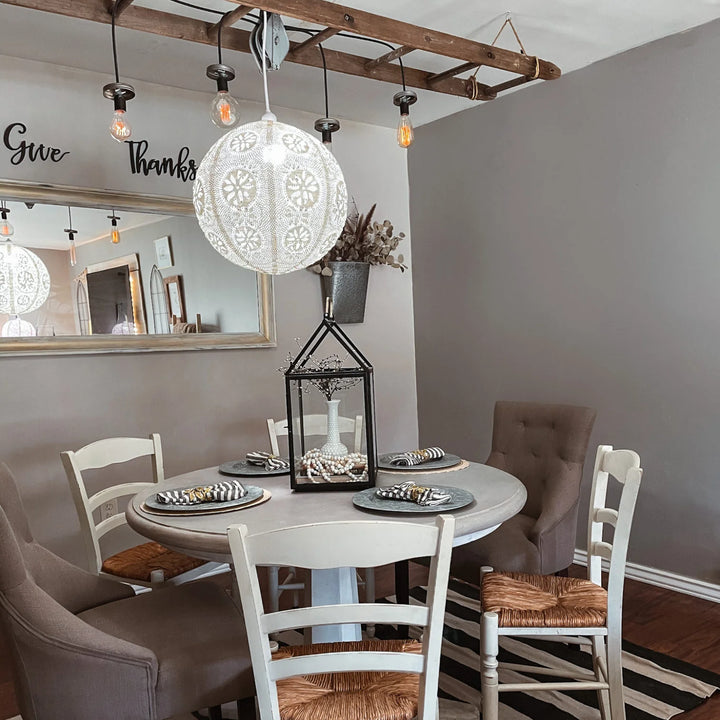 Soji Stella Nova Pendant Lamp  32299  Boho Pearl