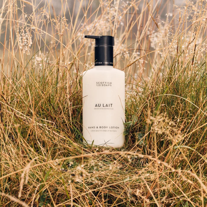 Scottish Fine Soaps Au Lait Hand & Body Lotion - Milk