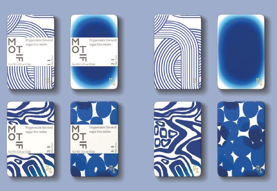 Motif Peppermints  -  Assorted Patterns