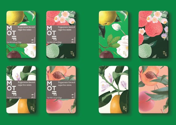 Motif Peppermints  -  Assorted Patterns