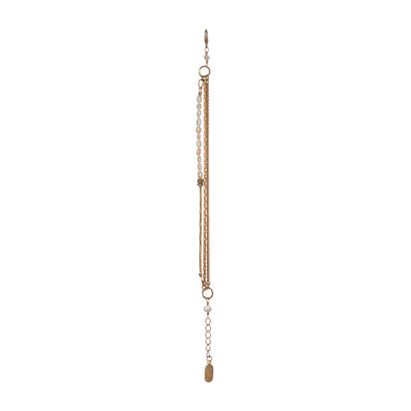 Hailey Gerrits Classic Tallis Freshwater Pearl Bracelet BO5PL