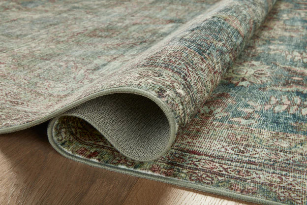 Magnolia Home by Loloi Banks Rug BAN-01 Ocean/Spice