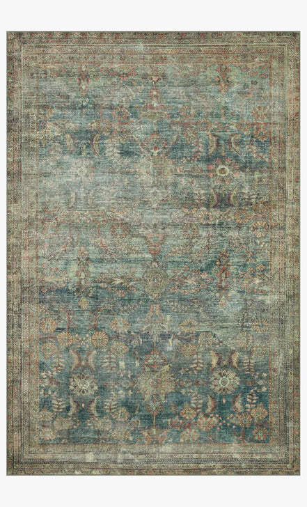 Magnolia Home by Loloi Banks Rug BAN-01 Ocean/Spice