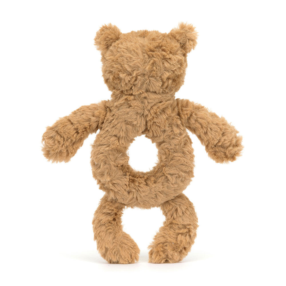 Jellycat Bartholomew Bear Ring Rattle   BAR4RR
