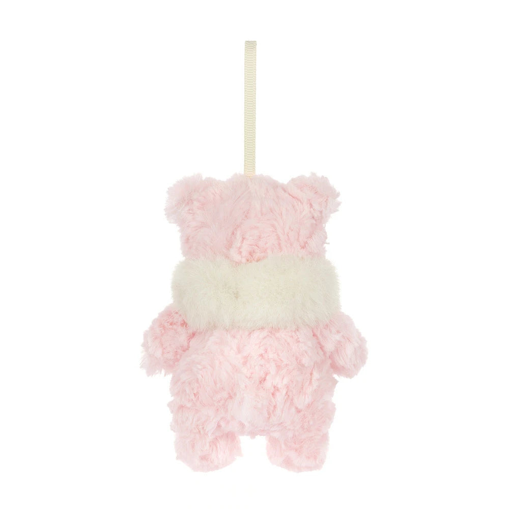 Jellycat Bartholomew Bear Winter Warmer Decoration  BARL6D  Leola