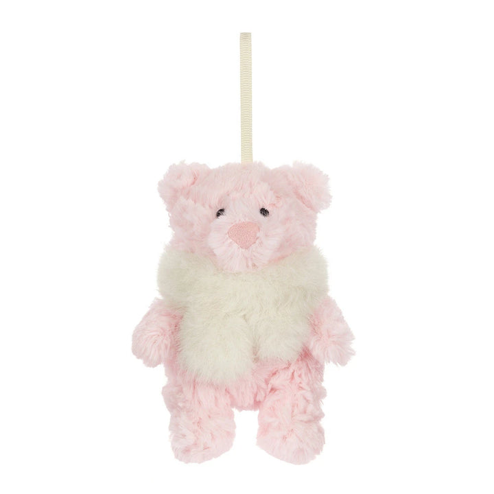 Jellycat Bartholomew Bear Winter Warmer Decoration  BARL6D  Leola