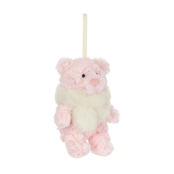 Jellycat Bartholomew Bear Winter Warmer Decoration  BARL6D  Leola